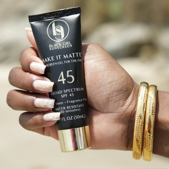 Black Girl Sunscreen Make It Matte Sunscreen Gel SPF 45 - Picture 5 of 7
